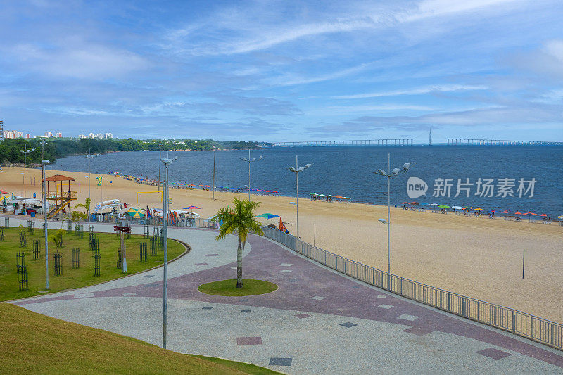 Ponte Negra Beach，马瑙斯优雅的地区